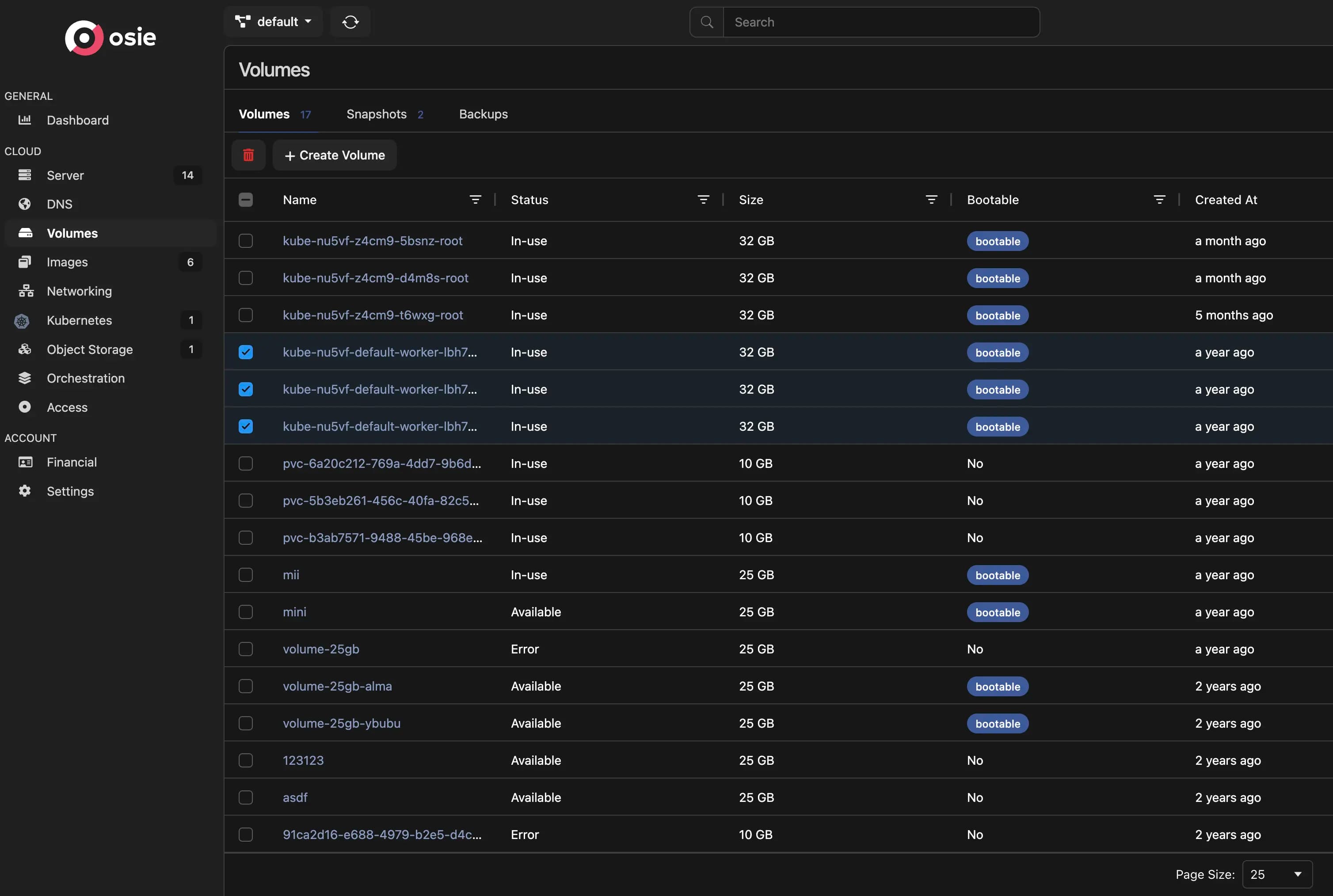 OSIE — Lightning-fast OpenStack UI