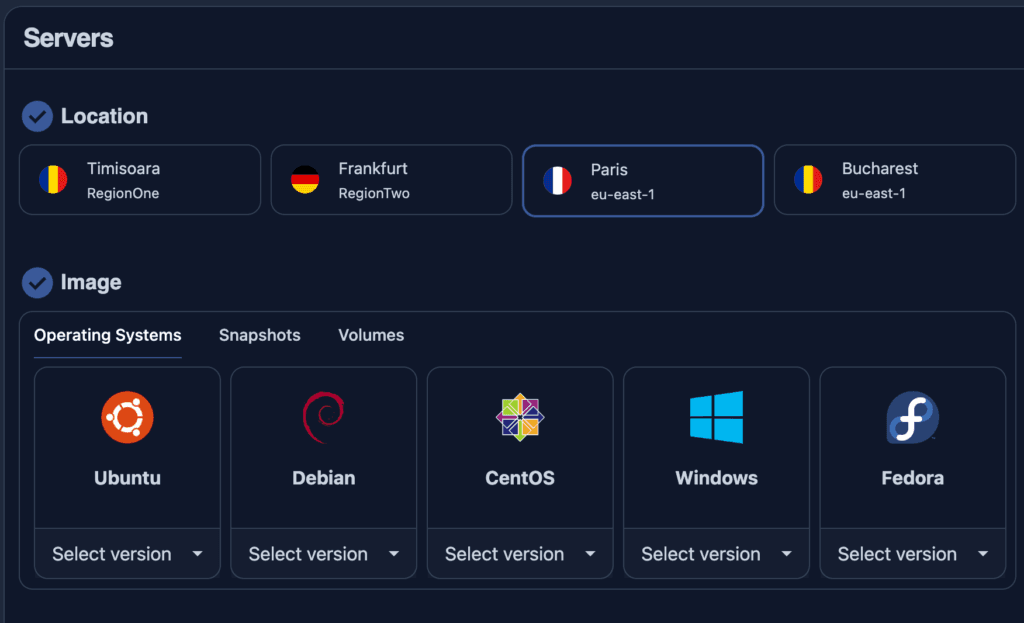 Osie Dark mode