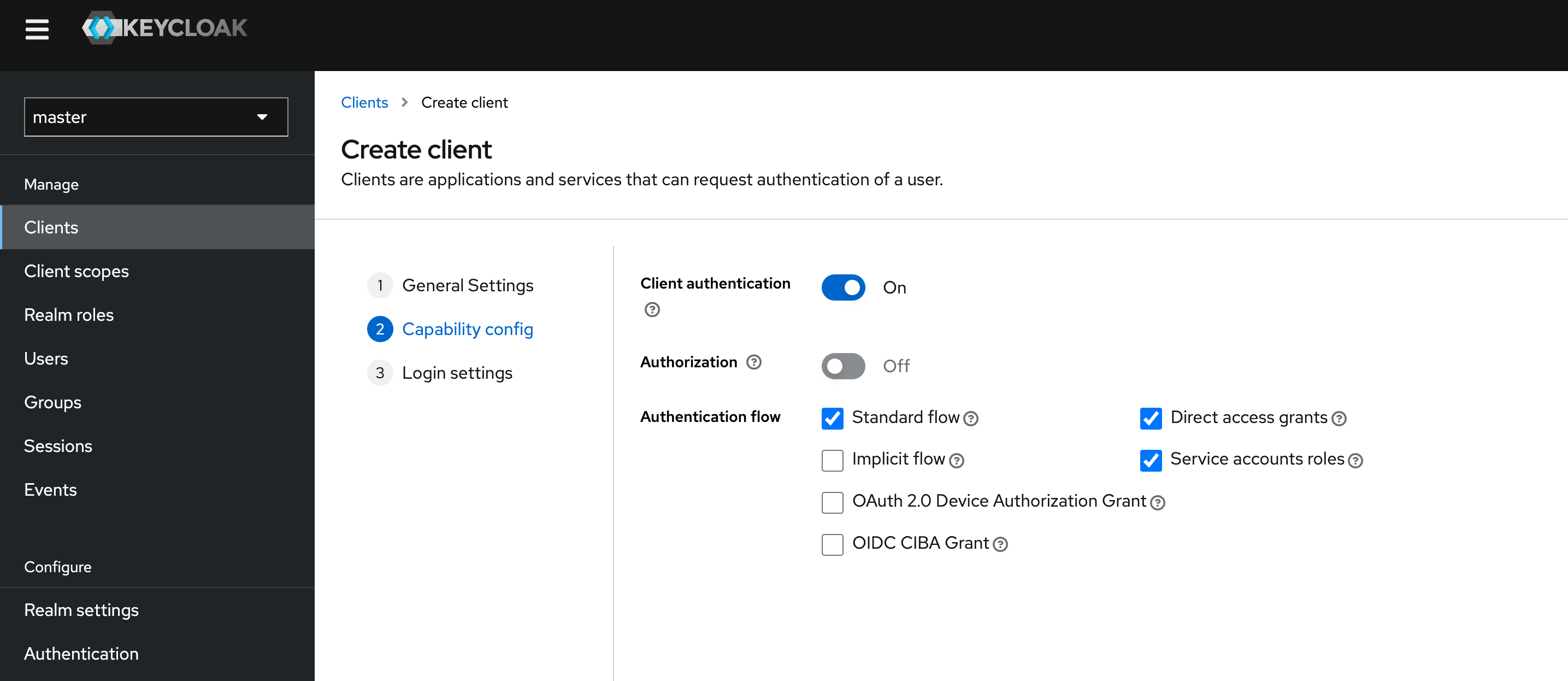 create osie-admin-api secret